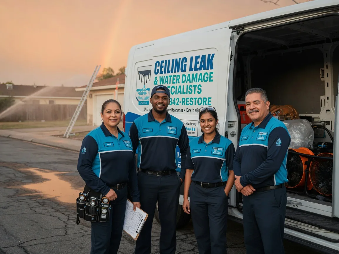 Ceiling Leak Cleanup company in Markham, VA