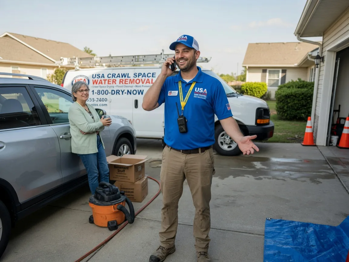 Crawl Space Water Removal Markham, VA FAQs
